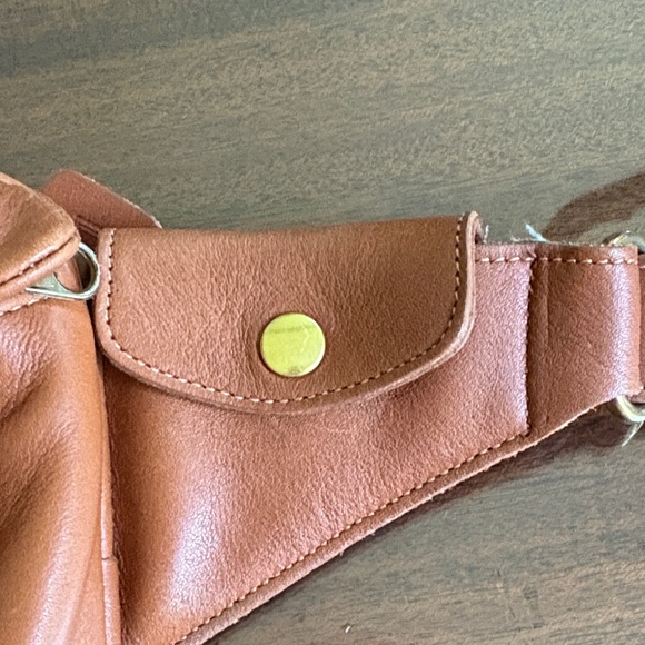 Coach Brown Leather Saddle Bag - Picture 6 of 9